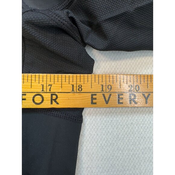 Womens Sauna Thermal Top Shapewear Plus Size 4xl Black Front Zip Short Sleeves - Picture 6 of 9